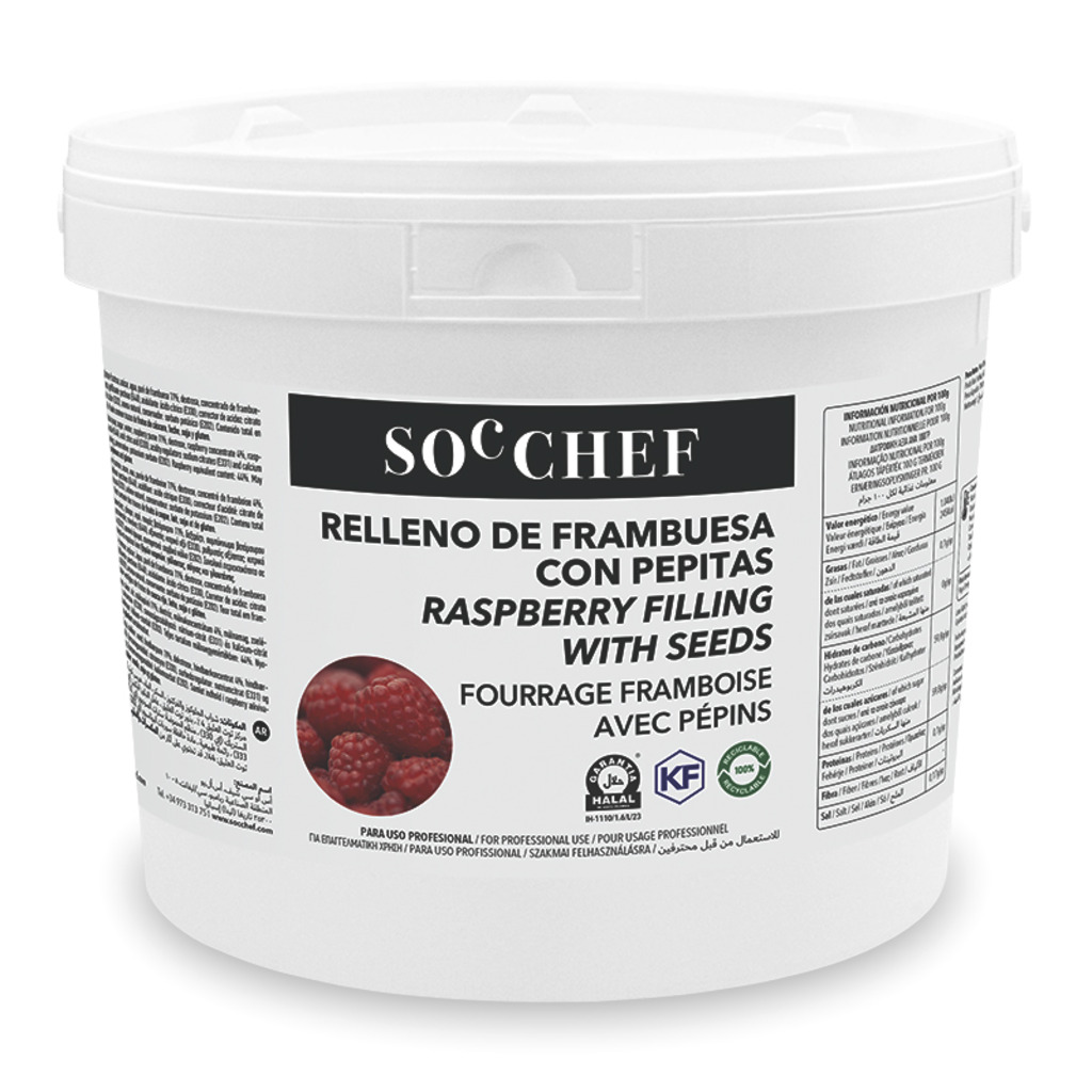 RELLENO FRAMBUESA CON PEPITAS 3kg